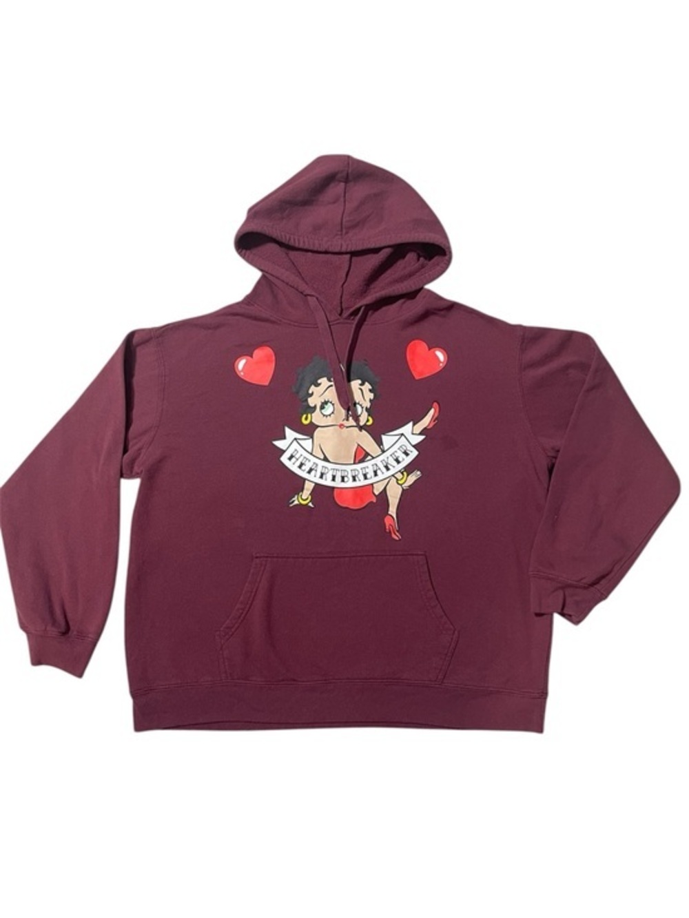 Y2K Betty Boop Graphic Hoodie